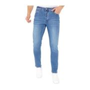 Billige Slidte Jeans Herre Regular Fit - DP08