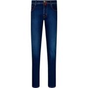 Mørkeblå Denim Bard Jeans