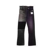 2-Toned Denim Bukser, Stilfulde og alsidige jeans