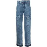 Cargo-Lomme Straight Jeans