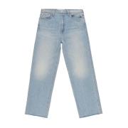 Højtaljede Denim Bukser