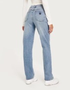 Abrand Jeans - Blå - 95 Mid Straight Tall Sydney